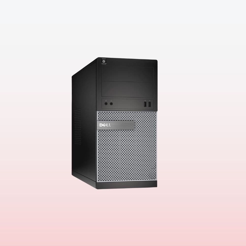 Refurbished Dell 3020 i5 4th Gen, 17" TFT, 8GB RAM, 1TB HDD – Complete Setup