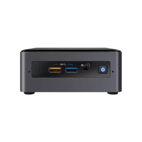 Intel Nuc Nuc7Pjyh Desktop Computer-Intel Pentium Silver J5005 1.50 Ghz Ddr4 Sdram-Mini Pc-Intel Uhd Graphics 605 Graphics-Wireless Lan-Bluetooth-Hdmi-6 X Total Usb Port(S)Windows,Intel