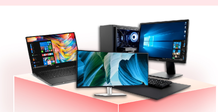 Certified refurbished laptops, desktops and monitors